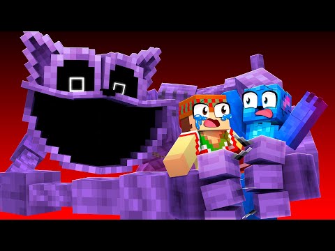 ESCAPA de CATNAP en MINECRAFT con YOUTUBERS ?? SILVIOGAMER MINECRAFT PERO ✨ thumbnail
