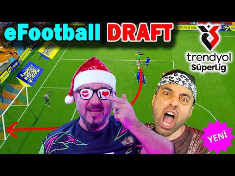 eFootballDRAFT! SÜPERLİG CHALLENGE! | YENİ PESDRAFT FORMATI thumbnail