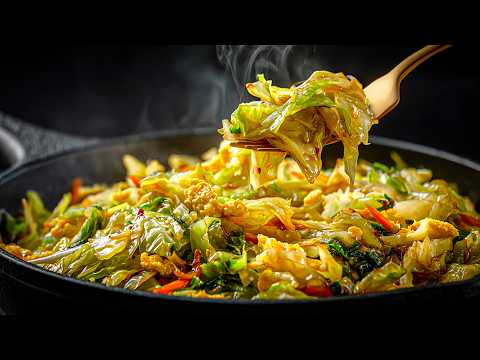 If you have cabbage, onions and eggs at home, prepare this simple and quick dish thumbnail