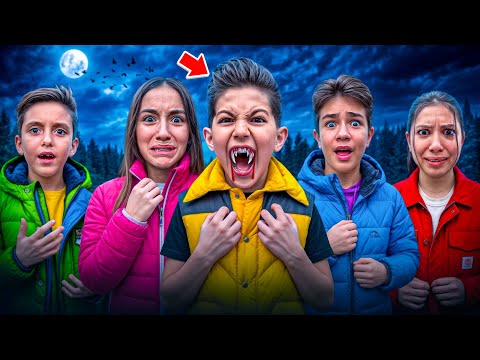 WE'RE PLAYING VAMPIRE-VILLAGER!! MY FRIEND BECAME A REAL VAMPIRE! thumbnail