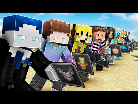 WER KANN DIE MEISTEN ITEMS SCHAFFEN? (XXL 8 SPIELER BATTLE) thumbnail