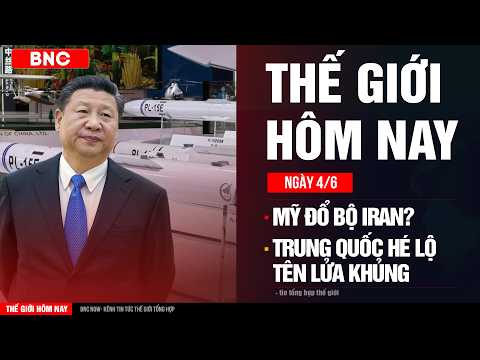 Thế giới hôm nay 4/6: Trump lên tiếng về chiến dịch đổ bộ Iran · TQ sắp có tên lửa xa nhất thế giới? thumbnail