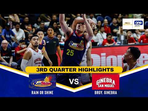 RAIN OR SHINE vs BRGY GINEBRA | 3RD QUARTER HIGHLIGHTS | PBA SEASON 50 COMMISSIONER’S CUP SEMIS thumbnail