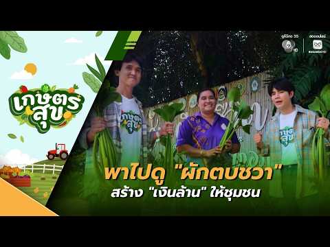 เกษตรสุข EP.18 | พาไปดู "ผักตบชวา" สร้าง "เงินล้าน" ให้ชุมชน ส่งขายไกลถึงญี่ปุ่น | 16 พ.ค.69 thumbnail