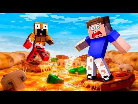 ПОЛ — ЭТО ПИЦЦА!😱 СЛОЖНЕЙШЕЕ ИСПЫТАНИЕ В МАЙНКРАФТ! thumbnail