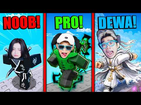 Kita Berubah Menjadi Ninja Noob Vs Pro Vs Dewa Memiliki Keahlian Parkour Tak Terhentikan di ROBLOX! thumbnail