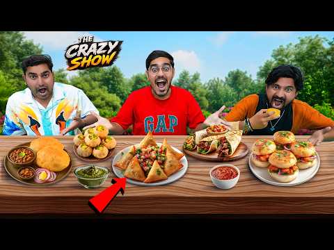 Extreme Food Eating Challenge- DO NOT TRY | कौन बनेगा भुक्कड़ नंबर वन? The Crazy Show Ep-4 thumbnail
