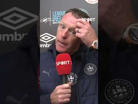 Waterford manager Graham Coughlan reacts to his side’s defeat at Richmond Park thumbnail