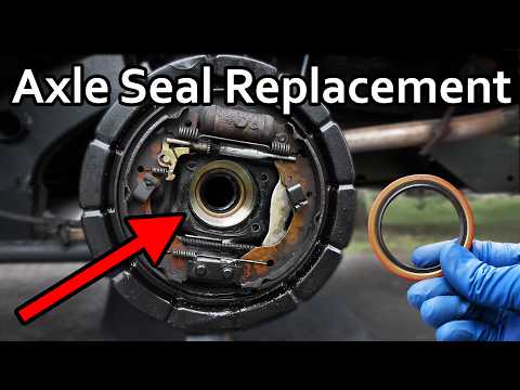 How To Fix A Leaking Rear Axle (Replace Axle Seals) thumbnail