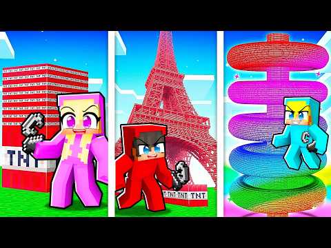 WYSADZAM NAJWIĘKSZE TNT w Minecraft! thumbnail
