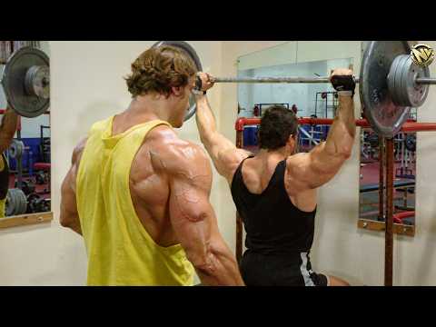 GOLDEN ERA SHOULDER DAY - FORGOTTEN GYM EXERCISES - OLDSCHOOL BODYBUILDING WORKOUT thumbnail