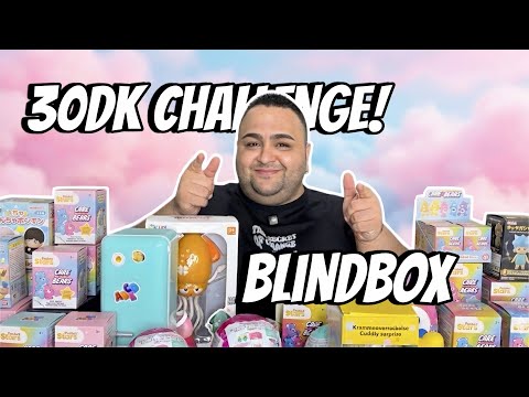 30 DAKİKADA AÇABİLDİĞİM KADAR BLINDBOX AÇTIM! 30 MIN CHALLENGE  thumbnail