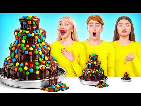 Desafío Placa Grande, Mediana y Pequeña | Situaciones Locas Con la Comida Multi DO Challenge thumbnail