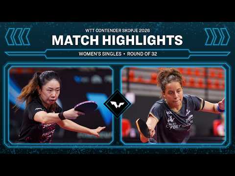 Lily Zhang vs Hana Goda | WS R32 | #WTTSkopje 2026 thumbnail