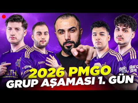🔴 S2G E-SPOR 2026 PMGO GRUP AŞAMASI 1. GÜN MAÇLARINI İZLİYORUZ! | PUBG Mobile thumbnail
