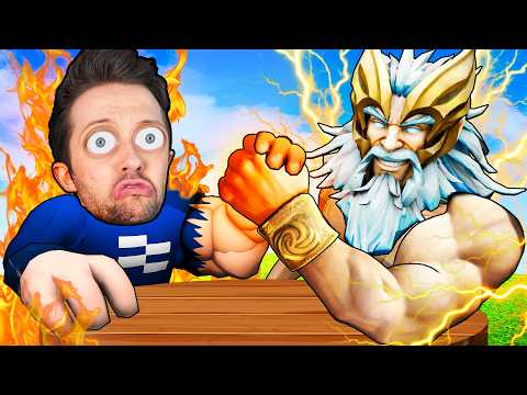 ICH DRÜCKE GEGEN GOTTHEITEN... Armdrück Simulator 2026 Roblox thumbnail