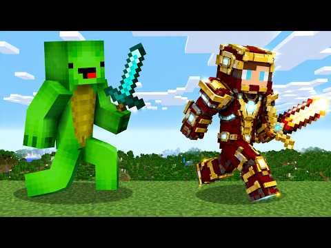 OVERPOWERED IRONMAN Speedrunner VS Hunter in Minecraft thumbnail
