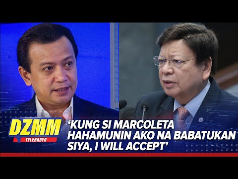 Trillanes may pasaring kay Marcoleta | DZMM TeleRadyo thumbnail