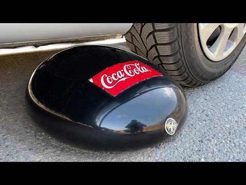 COCA COLA BALLOON VS CAR, Coca Cola Zero, PowerAde, Fanta, Sprite, Fruko and Mentos Diff Unde thumbnail