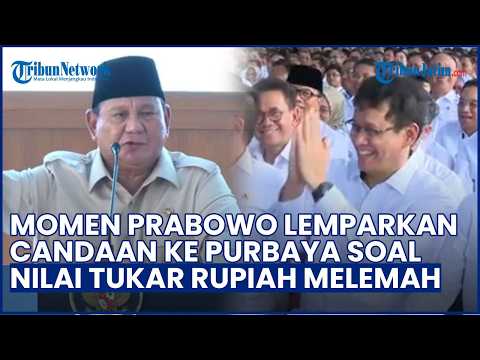 DOLAR NAIK! Prabowo Lemparkan Candaan ke Menkeu: Selama Purbaya Senyum, Tenang Aja Gak Usah Khawatir thumbnail