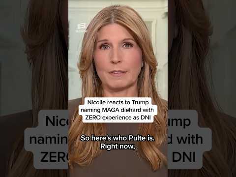 Nicolle reacts to Trump naming MAGA diehard with ZERO experience as DNI thumbnail