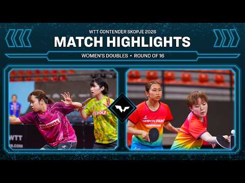Muramatsu/Aoki vs Sato/Shibata | WD R16 | #WTTSkopje 2026 thumbnail