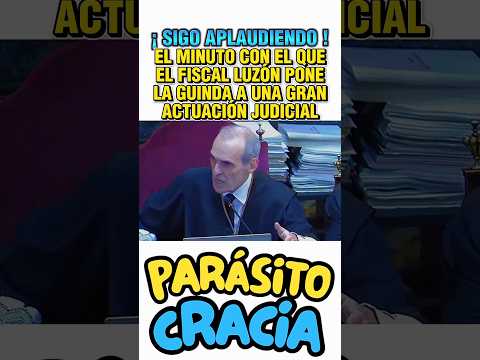 EL MINUTO CON EL QUE EL FISCAL LUZÓN PONE LA GUINDA A UNA GRAN ACTUACIÓN JUDICIAL thumbnail