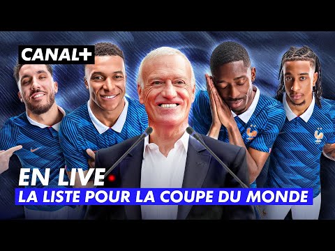 Vivez l’annonce de la liste des Bleus pour la Coupe du Monde au cœur de la rédaction foot de Canal+. thumbnail