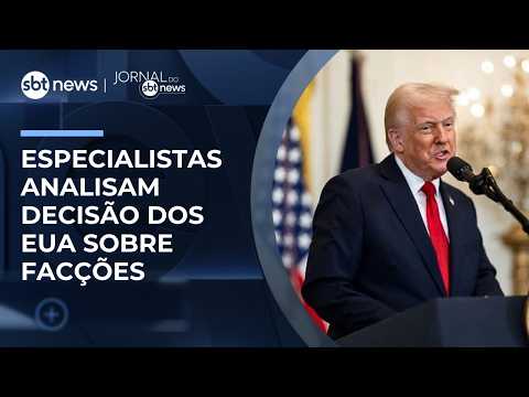Analistas comentam classificação do PCC e CV pelos EUA | #JornaldoSBTNews thumbnail