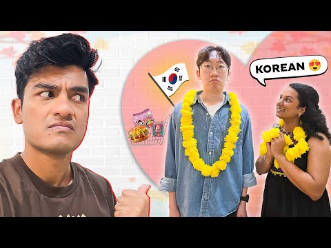 India's KOREAN Craze is Out Of Control | Ft. Korean Boy thumbnail