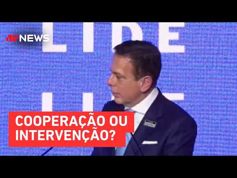 Doria defende acordo com os EUA contra o crime sem ferir soberania thumbnail