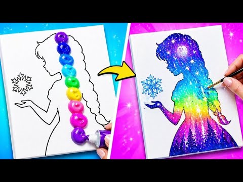 This Princess Art Contest Got CRAZY! ?? Glue Chaos & Big Surprises thumbnail
