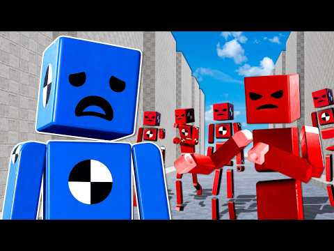 RAGDOLL ZOMBIE CHASE IN A CITY! (Fun With Ragdolls) thumbnail