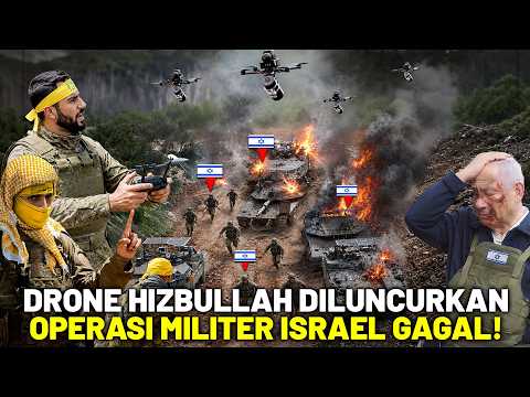 OPERASI MILITER ISRAEL GAGAL TOTAL!? Dahsyatnya Sergapan Hizbullah, IDF Kocar-Kacir Dihantam Drone thumbnail