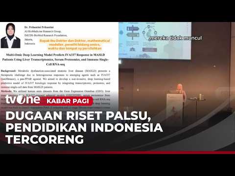 Tiga Peneliti Indonesia Konferensikan Riset Palsu | Kabar Pagi thumbnail