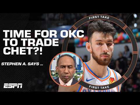 Stephen A. CALLS OUT Chet Holmgren 🗣️ ‘Wemby had a pulse YOU DIDN’T!’ 😬 | First Take thumbnail