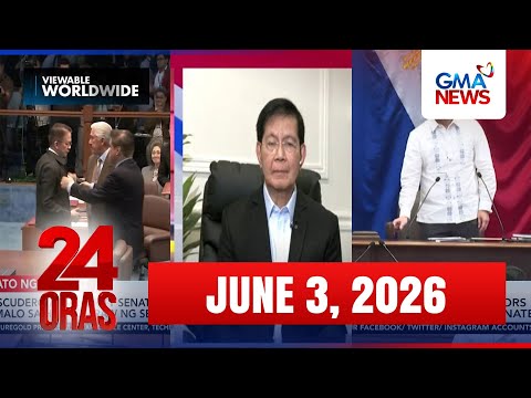 24 Oras Express: June 3, 2026 [HD] thumbnail