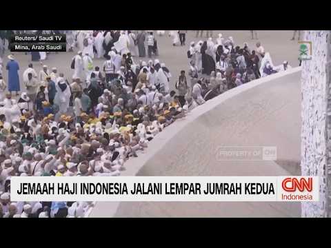 Jemaah Haji Indonesia Jalani Lempar Jumrah Kedua thumbnail
