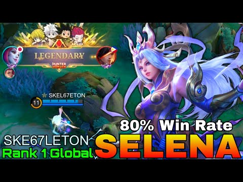 Legendary Roamer Selena 80% Win Rate - Top 1 Global Selena by SKE67LETON - Mobile Legends thumbnail