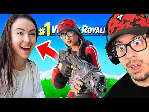 Winning With MY WIFE'S FORTNITE SKIN! (Typical Gamer) thumbnail
