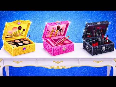 SOFT vs GOTH vs LUXUS Beauty Makeover mit viralen Gadgets ✨ thumbnail