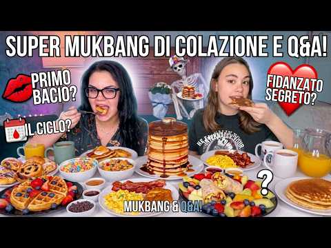 MUKBANG CON LARA 😳 Rispondiamo a DOMANDE IMBARAZZANTI! * PRIMO BACIO, FIDANZATI, CICLO ECC* thumbnail