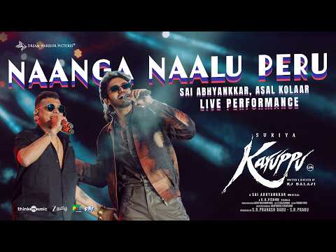 Naanga Naalu Peru - Live Performance| Suriya's Karuppu | RJ Balaji | @SaiAbhyankkar | Asal Kolaar thumbnail