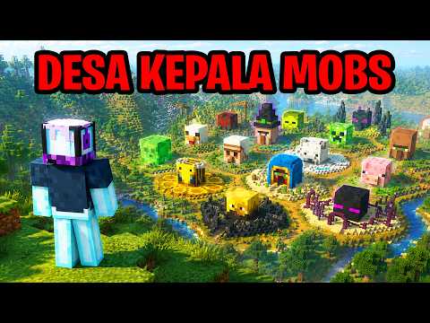 AKU NEMUIN DESA KEPALA MOBS MINECRAFT?! APA YA ISINYA??? thumbnail