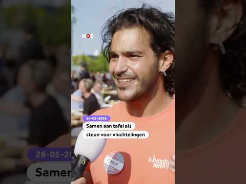 Samen aan tafel als steun voor vluchtelingen thumbnail