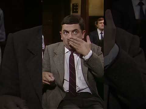 When His Nose Started Running, Chaos Broke Out! #classicmrbean #britishcomedy #classicbean thumbnail