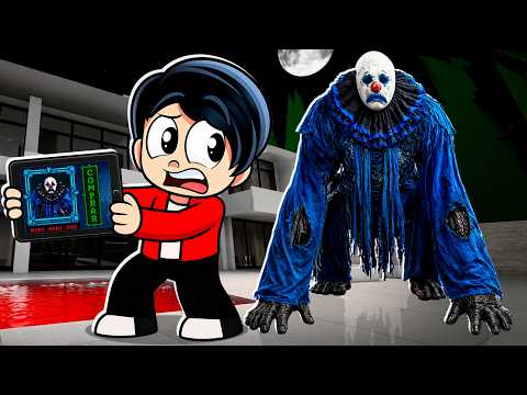Un PAYASO MALVADO APARECIÓ en mi CASA en Brookhaven Roblox | Karim Juega thumbnail