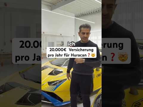 20.000€ Versicherung pro Jahr für Huracan❓?#hamidmossadegh #autohandel thumbnail