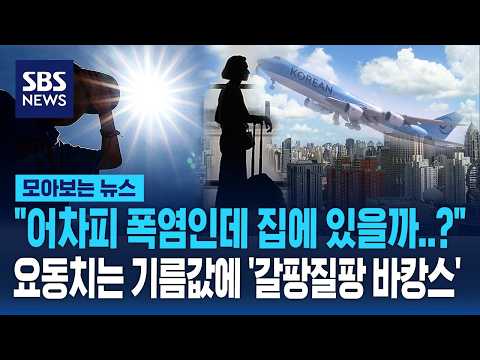 "어차피 폭염인데 집에 있을까..?"..요동치는 기름값에 '갈팡질팡 바캉스' / SBS / 모아보는 뉴스 thumbnail