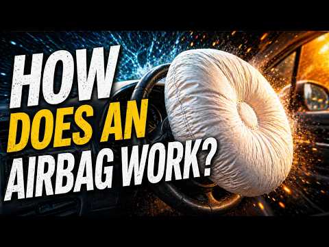How Airbags Work – Complete Airbag System Explained, Sensors, Deployment, Physics, Safety and Future thumbnail